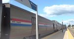 Amtrak polar express baggage car